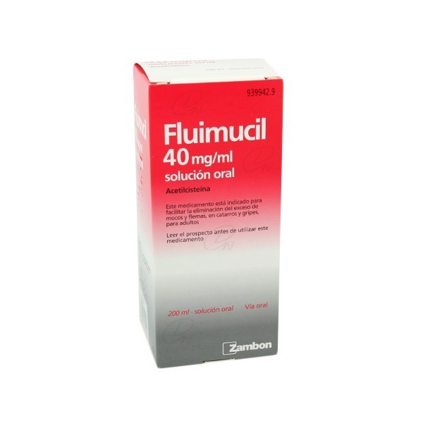 FLUIMUCIL 40mg/ml SOLUCION ORAL, 1 frasco de...