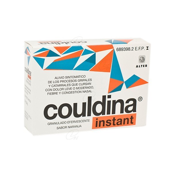 COULDINA INSTANT CON ACIDO ACETILSALICILICO...