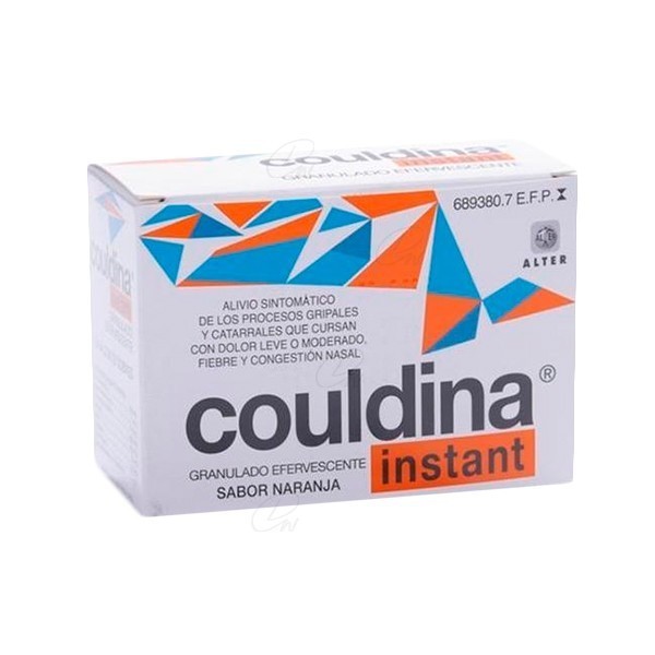COULDINA INSTANT CON ACIDO ACETILSALICILICO...