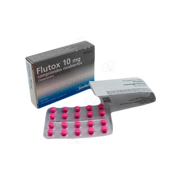 FLUTOX 10 mg, COMPRIMIDOS RECUBIERTOS, 20...